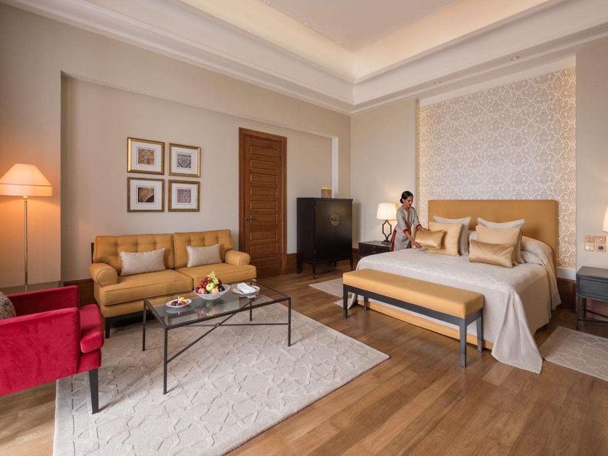 Interior of a spacious room