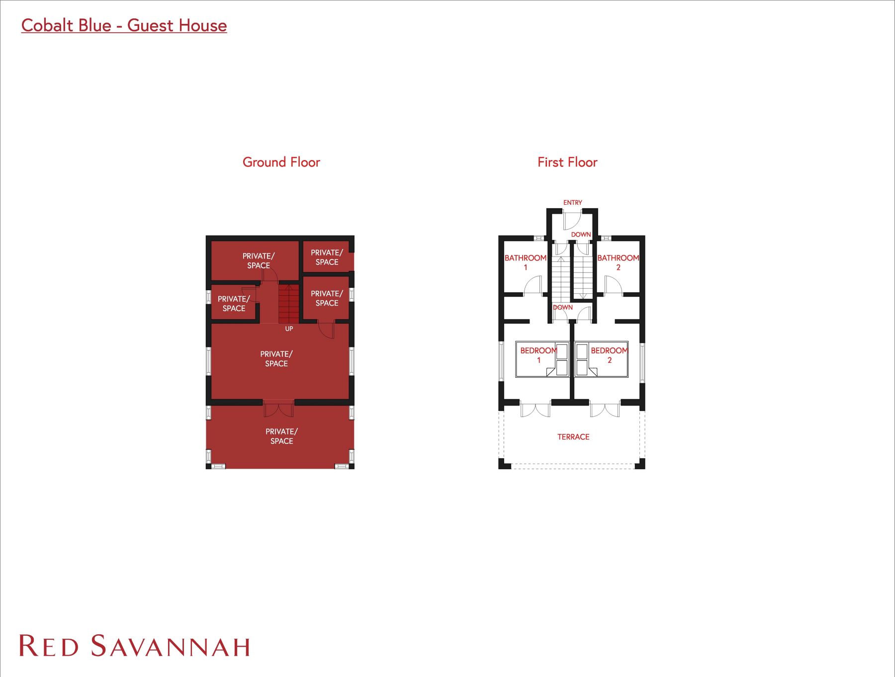Cobalt Blue ground floor plan