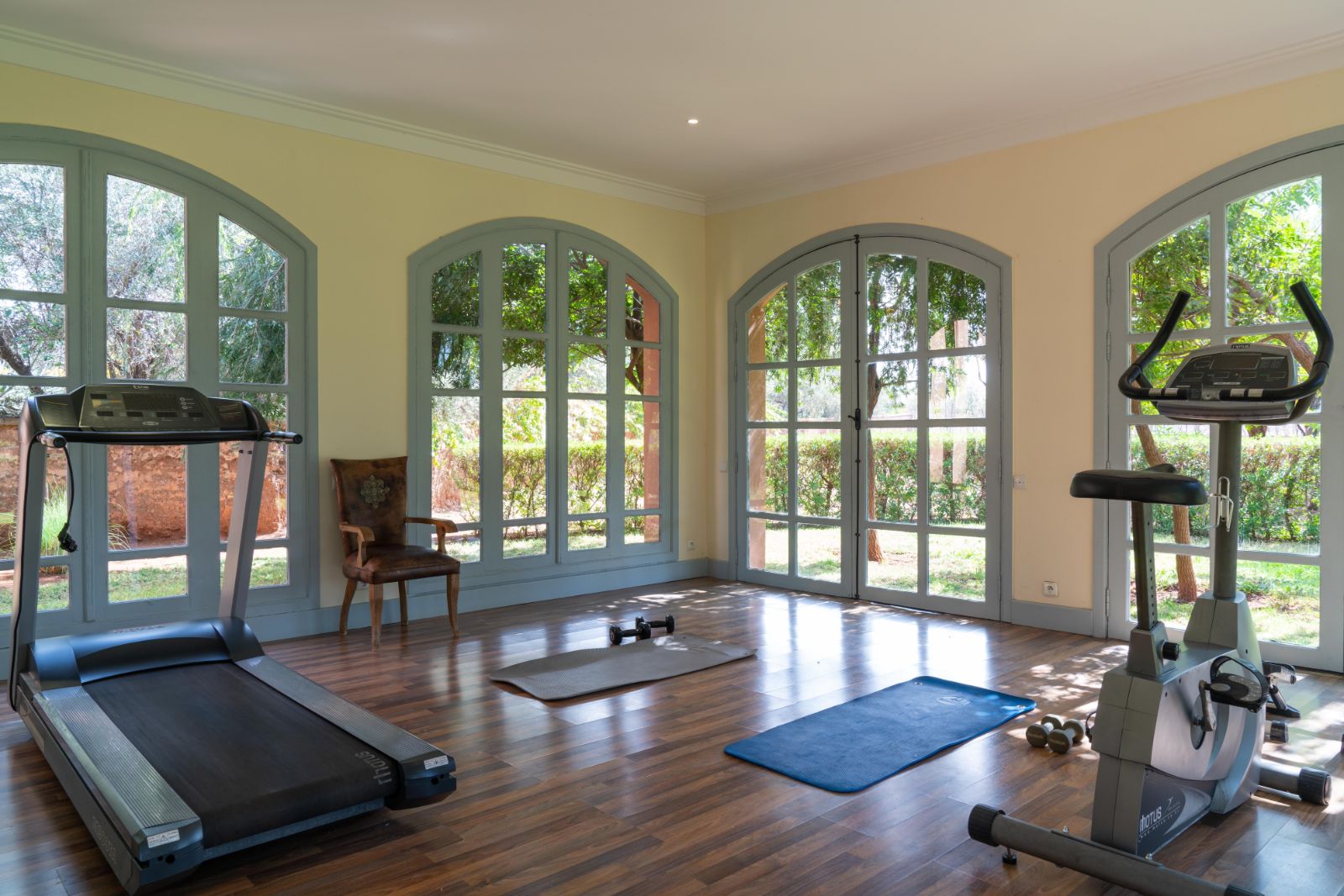 Gym at Dar Arbala in Morocco