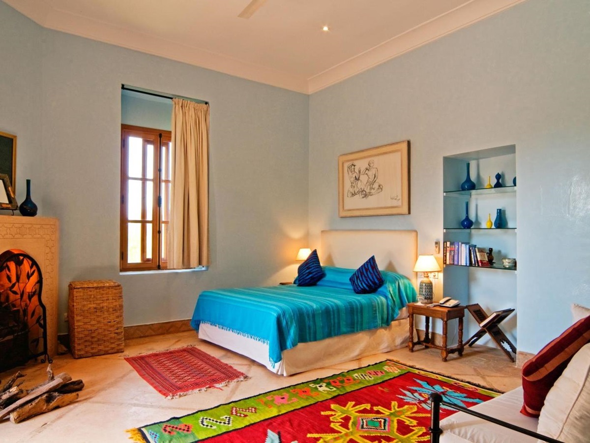 A double bedroom at Villa Alexandra