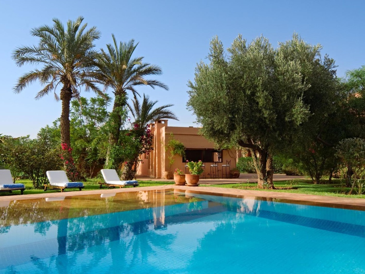 The pool at Villa Alexandra