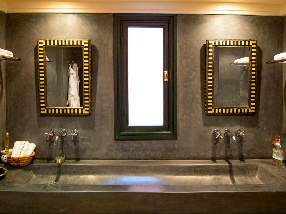 Bathroom at Villa Alkhozama in Morocco