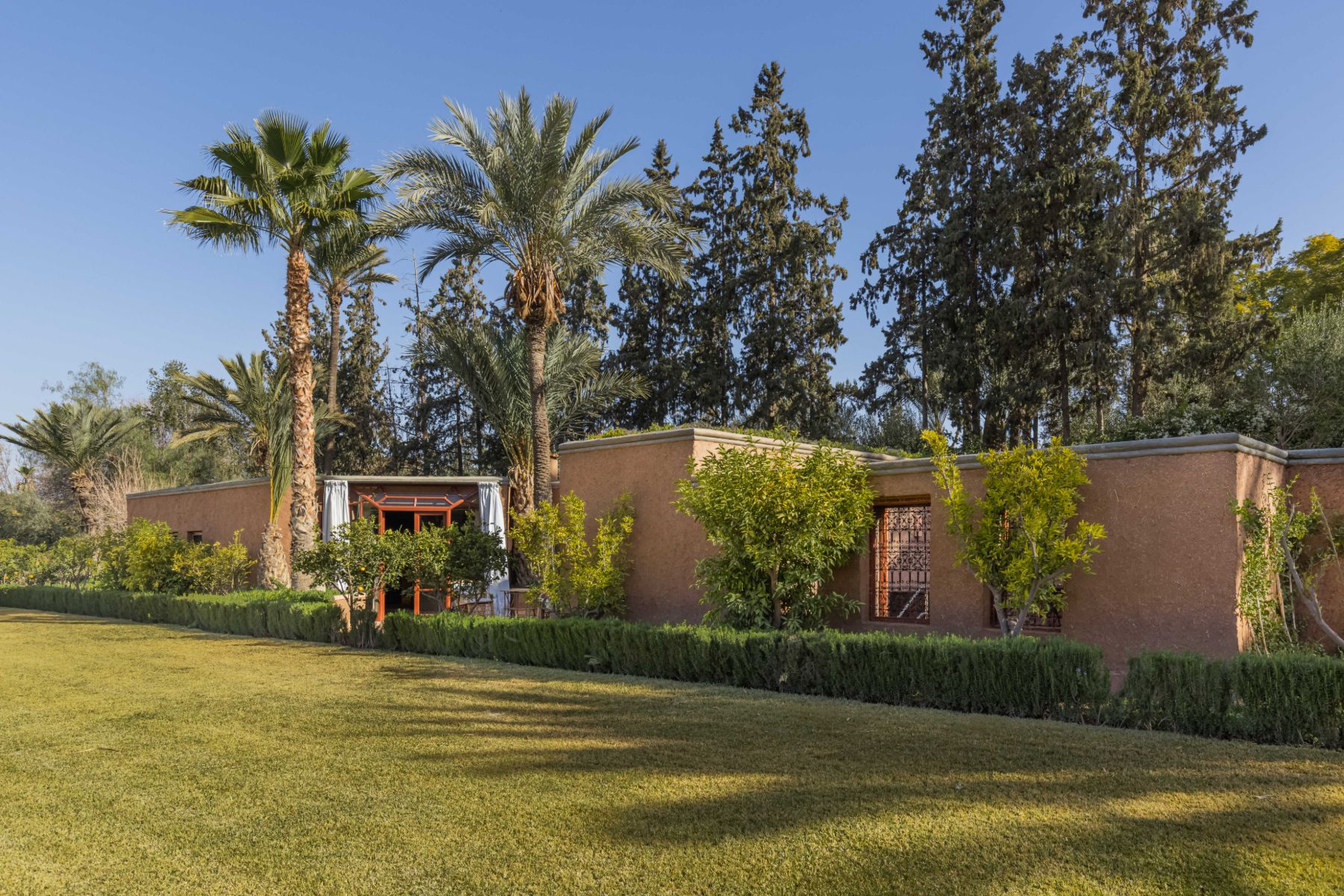 Exterior view of Villa Azeer in Morocco