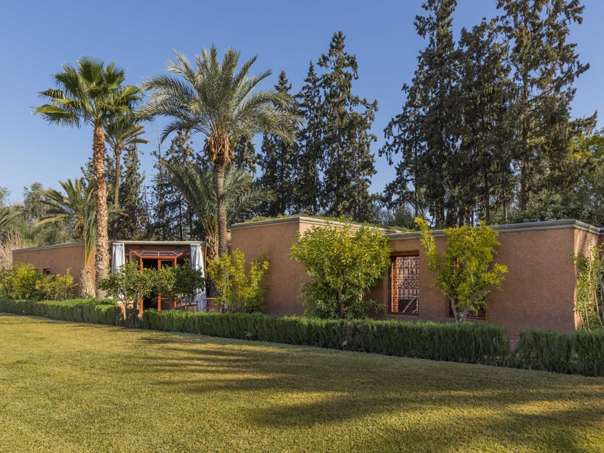 Exterior view of Villa Azeer in Morocco