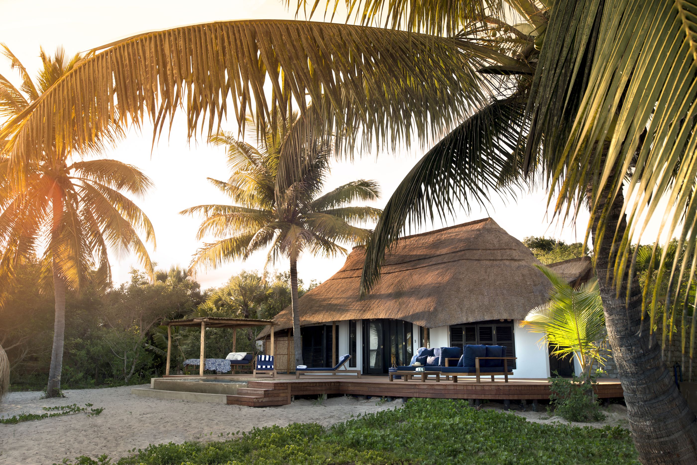 Exterior view of &Beyond's Benguerra Island