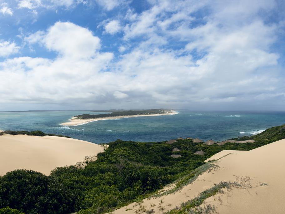 View from Machangulo Beach Lodge