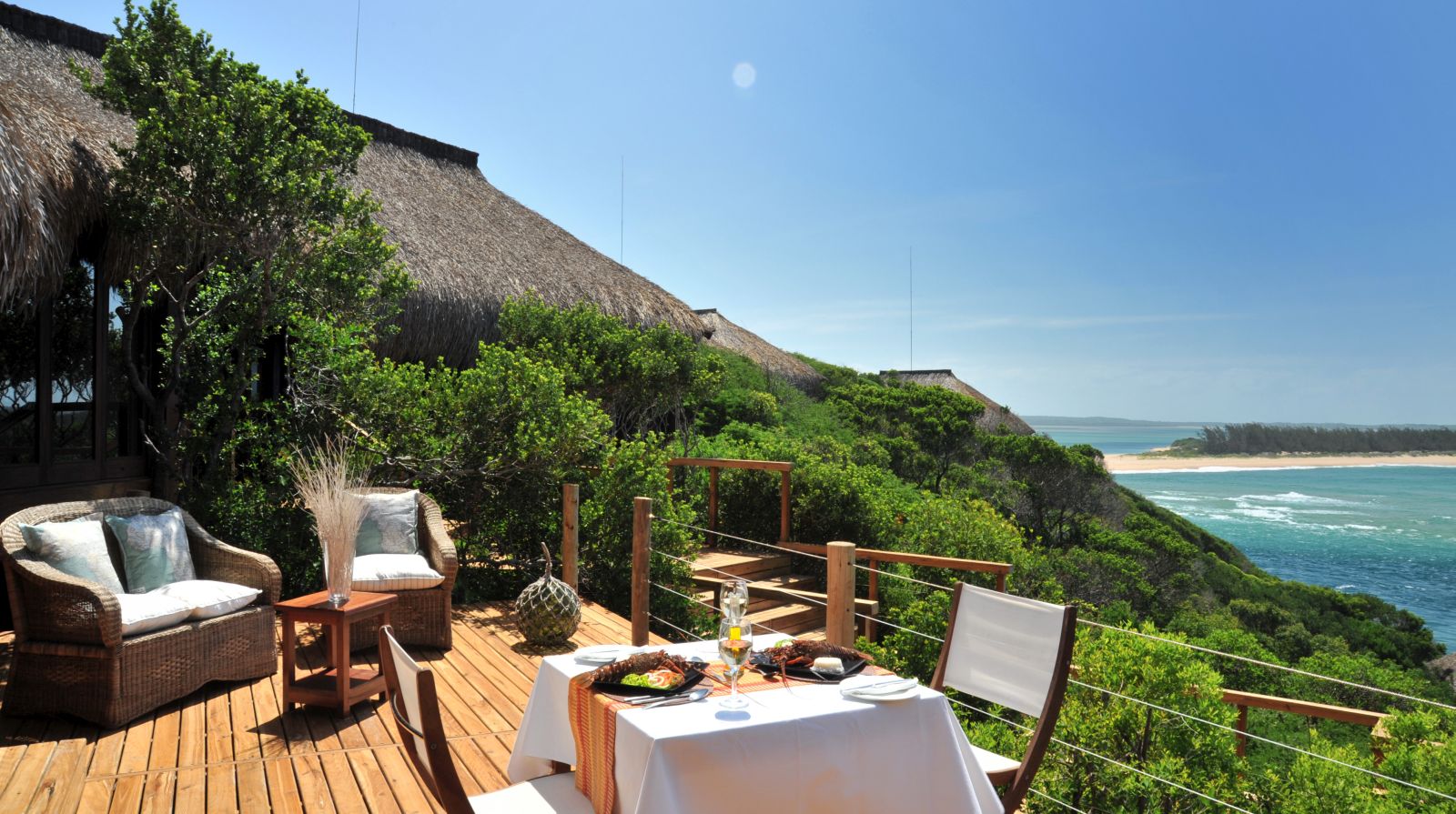 Main Bar at Machangulo Beach Lodge