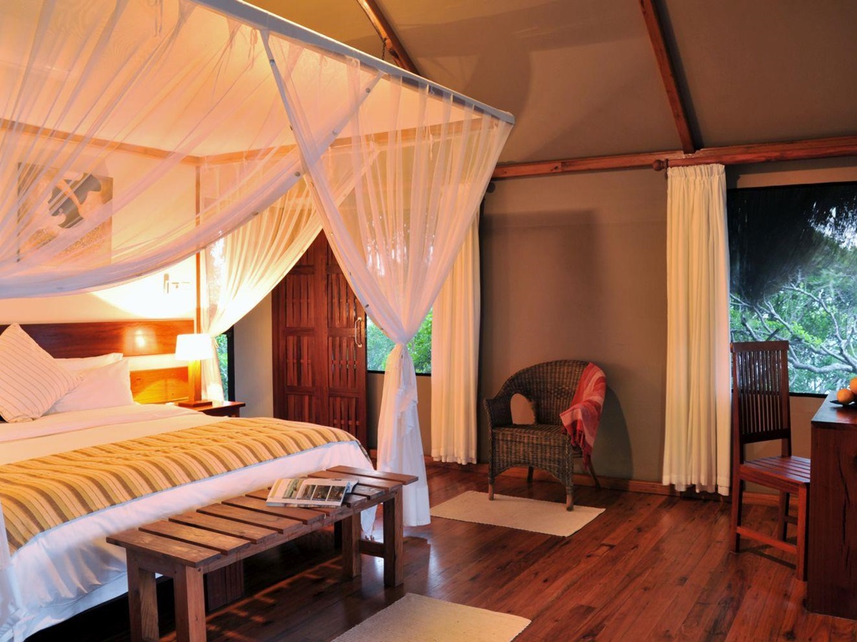 The interiors at Machangulo Beach Lodge