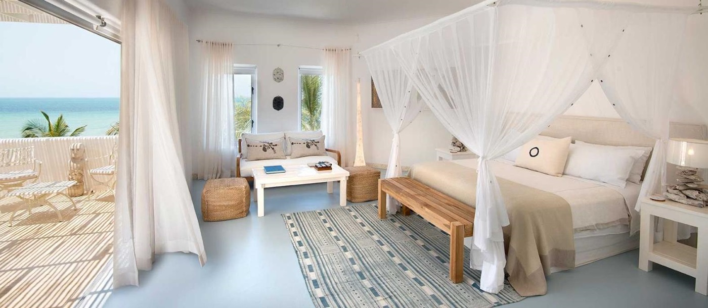Bazaruto Suite at Santorin resort on Mozambique's south coast