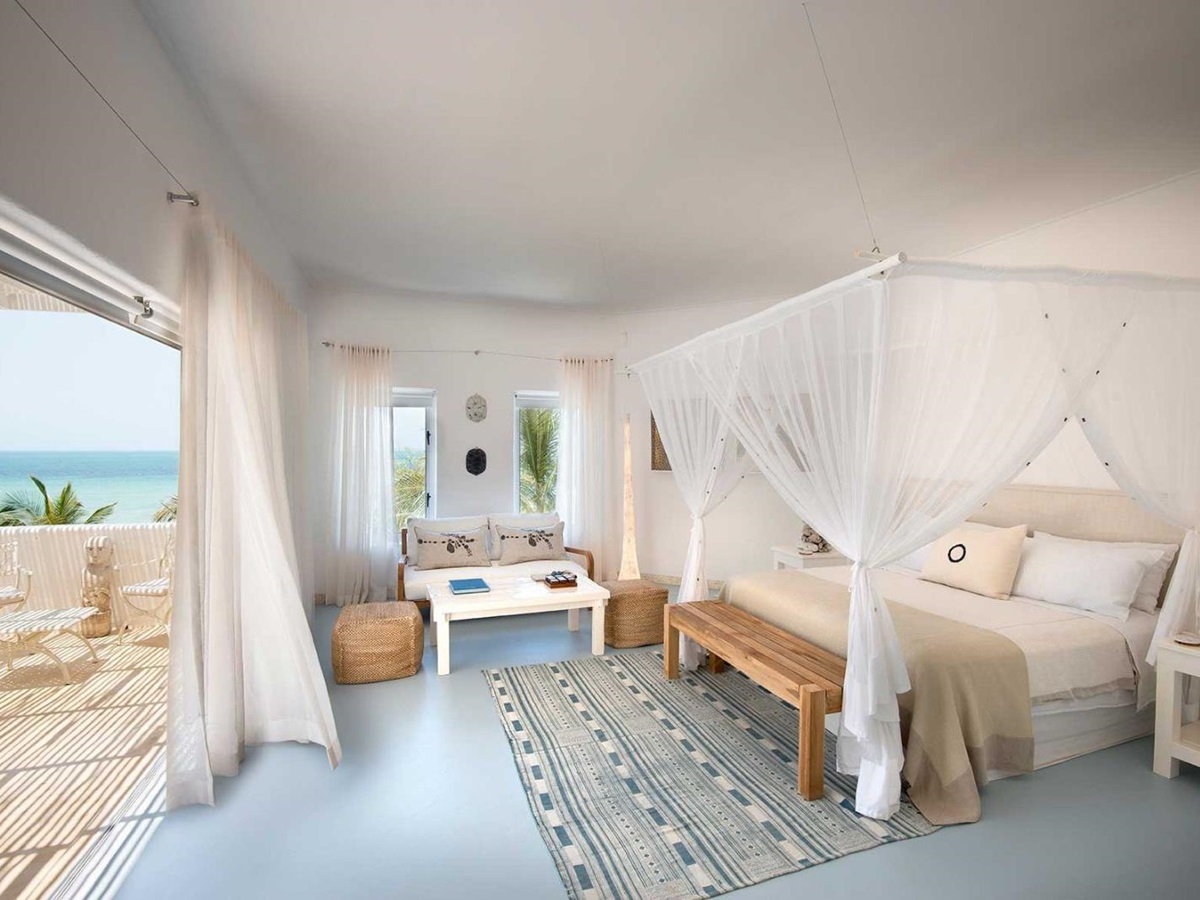 Bazaruto Suite at Santorin resort on Mozambique's south coast