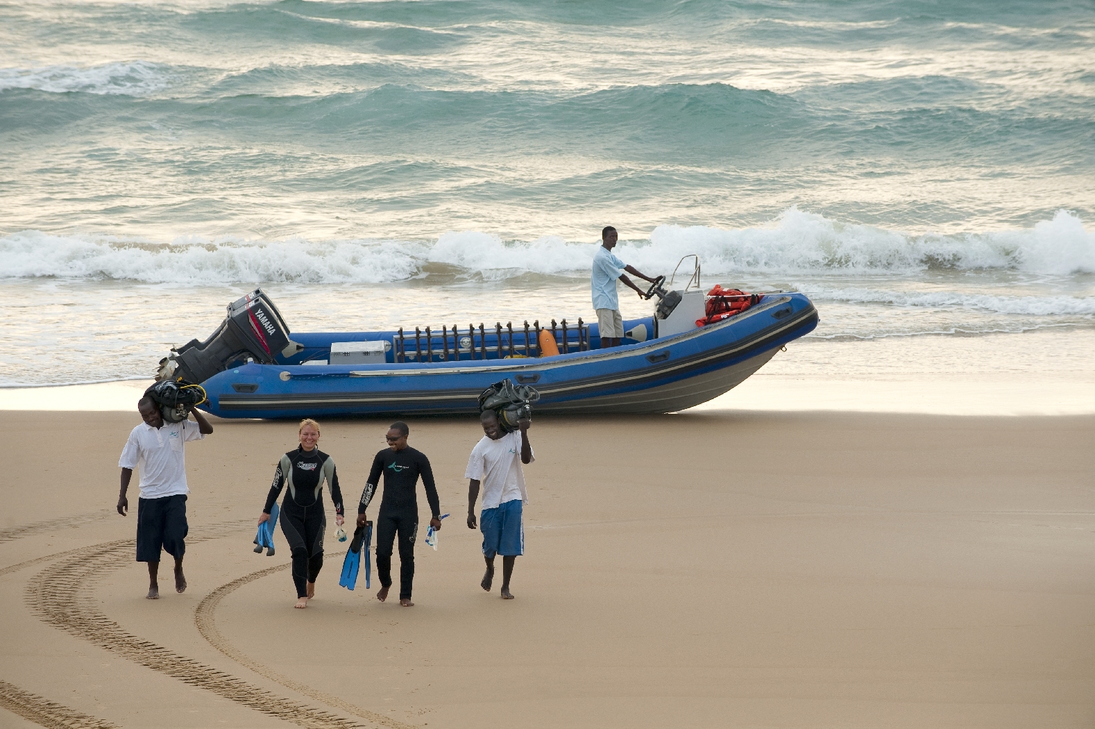 Diving at White Pearl, Mozambique
