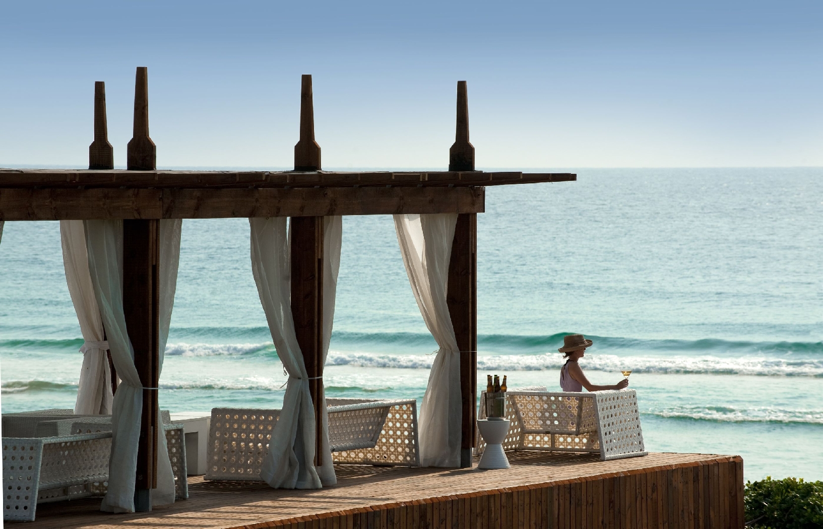 Relaxation at White Pearl, Mozambique