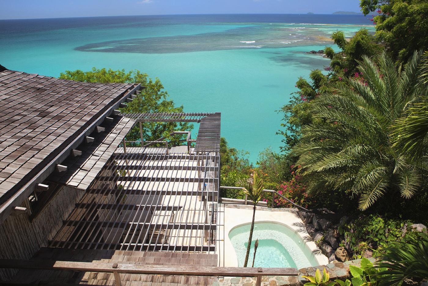 View from the Beach House, Mustique