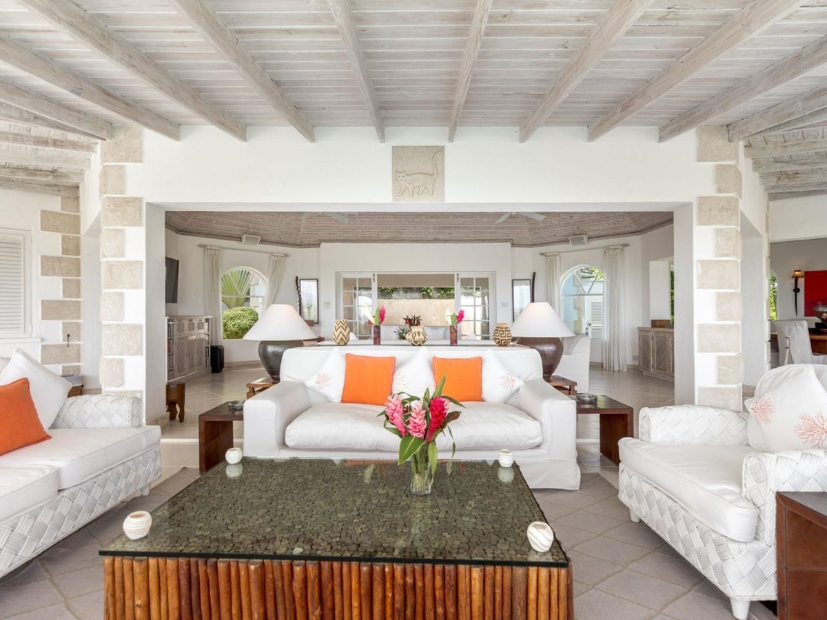 Living room at Callaloo