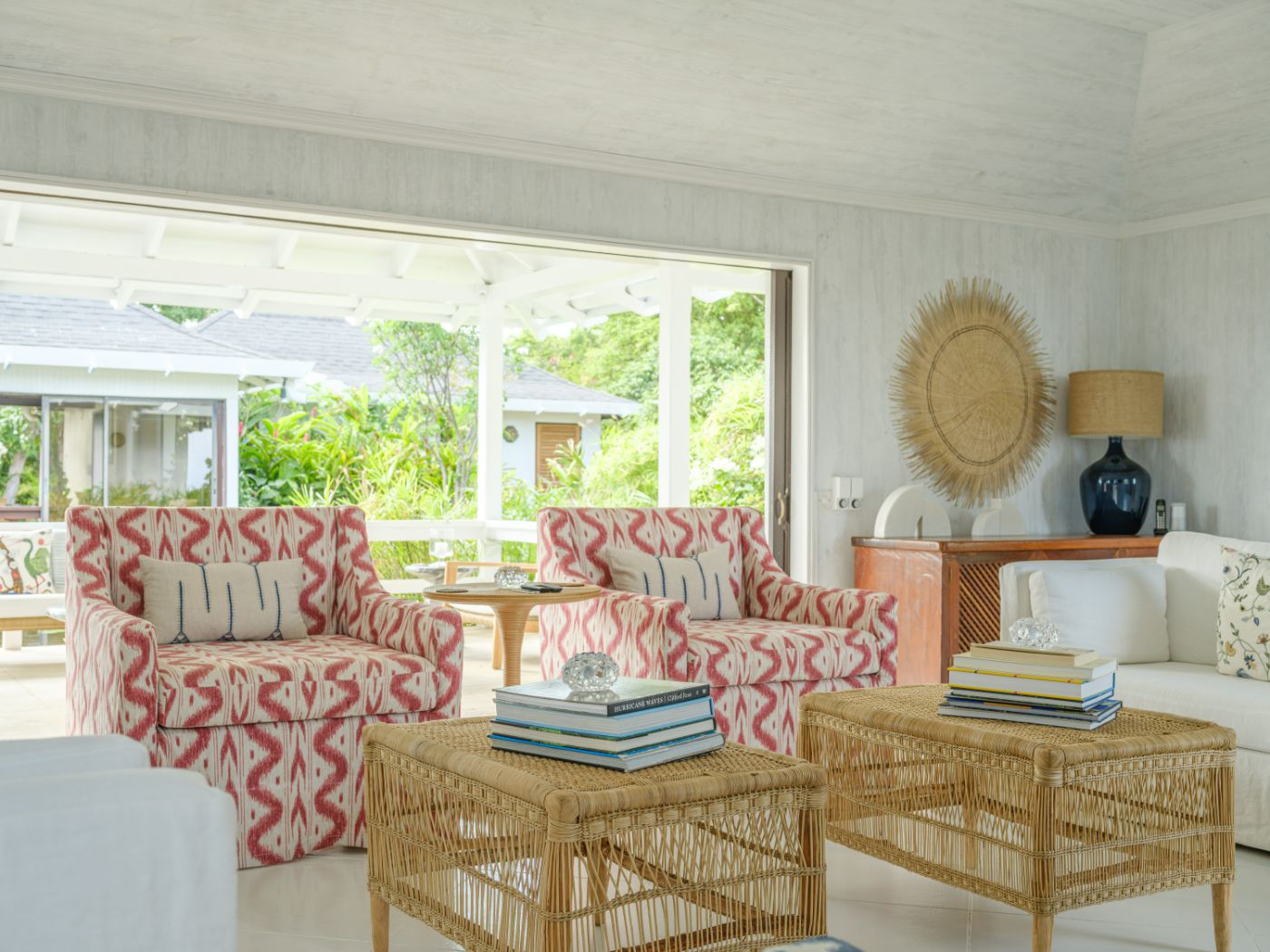 Sitting Room at Emerald Hill in Mustique