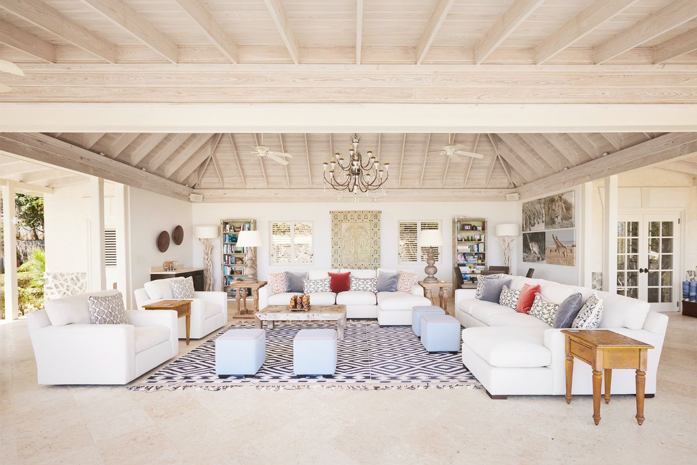 Full Living at Fisher House in Mustique
