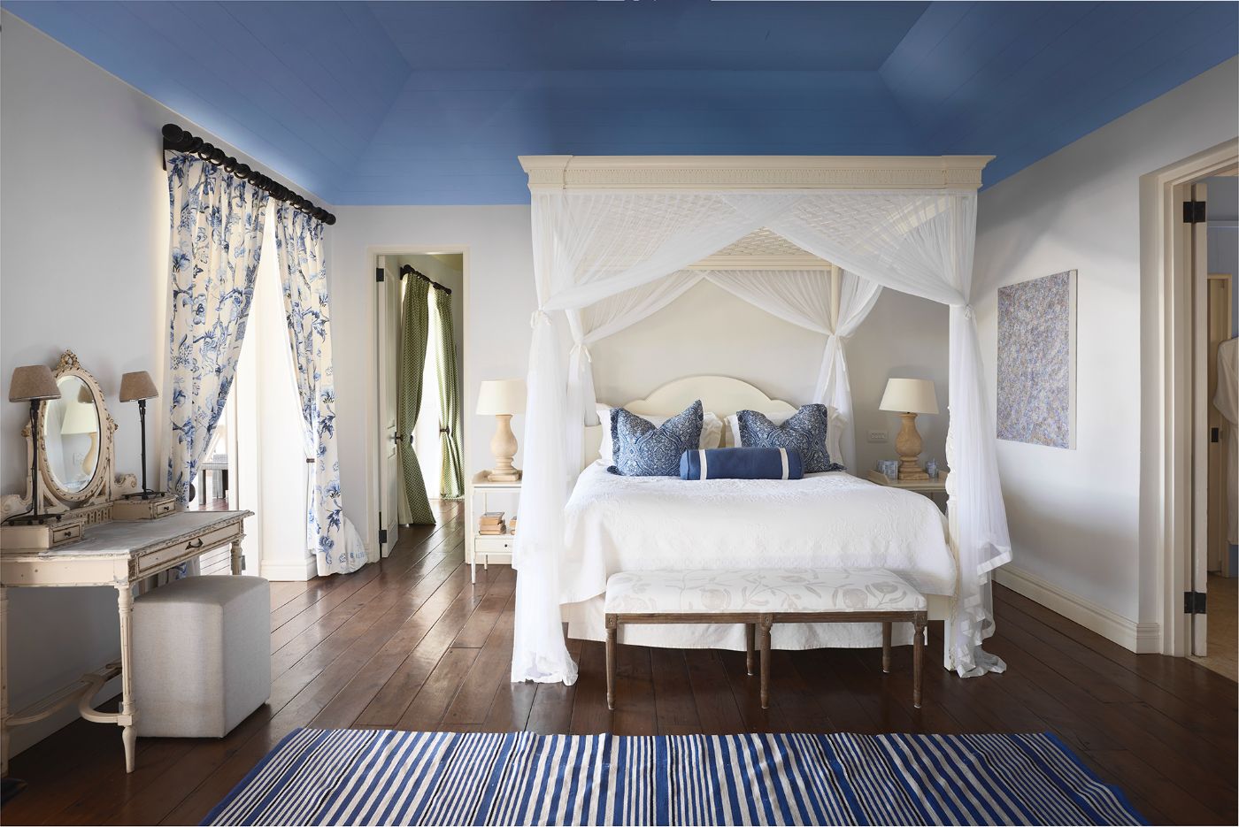 Bedroom 1 at Fisher House in Mustique