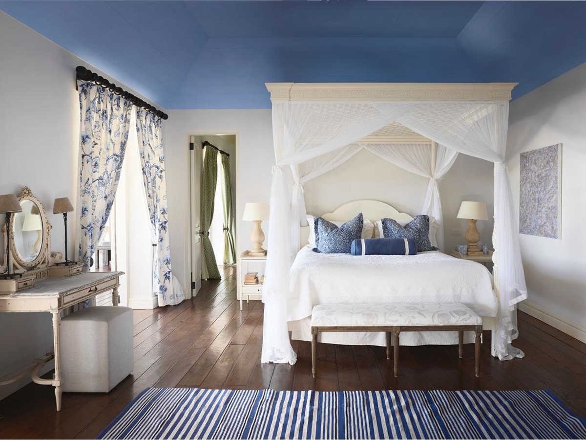 Bedroom 1 at Fisher House in Mustique