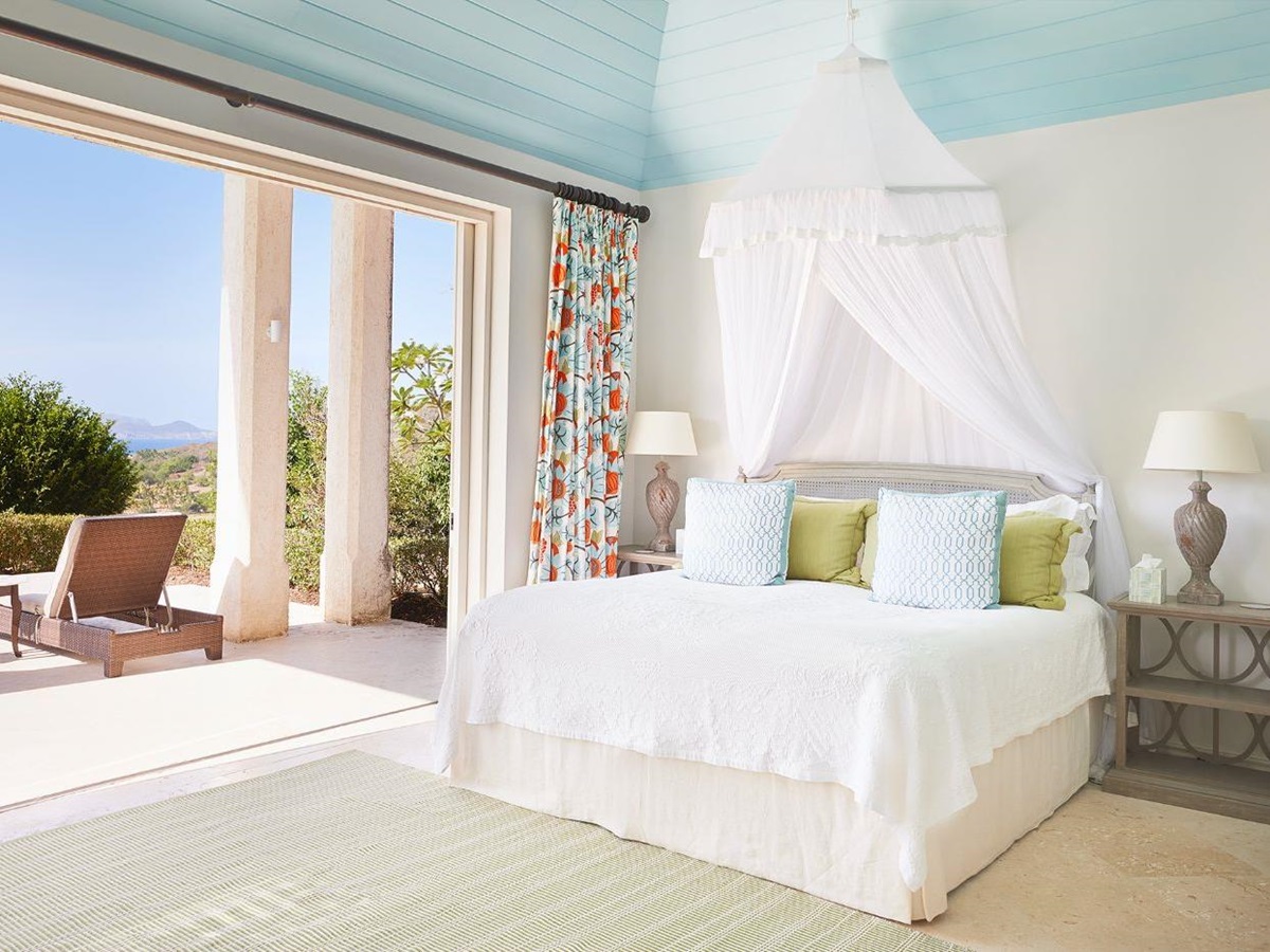 Bedroom 2 at Fisher House in Mustique