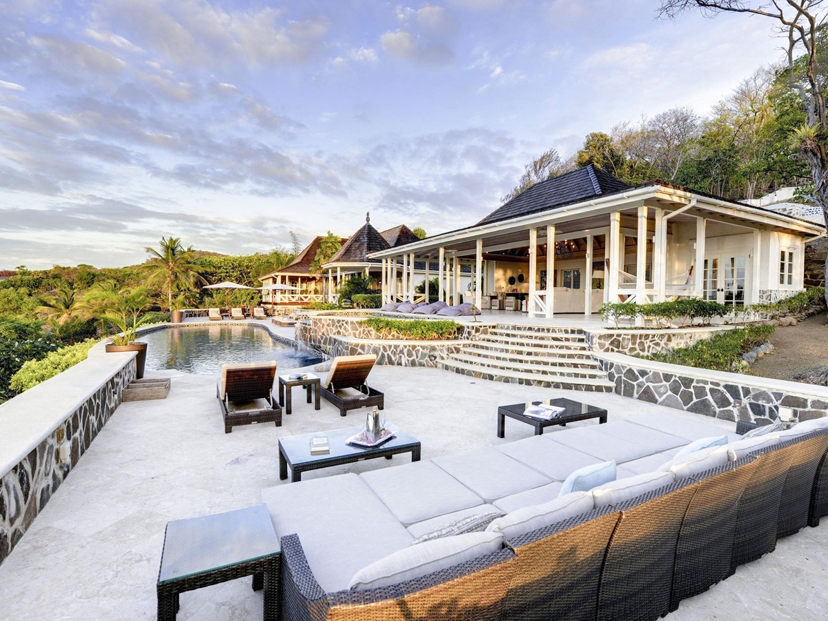 Terrace at Emerald Hill, Mustique