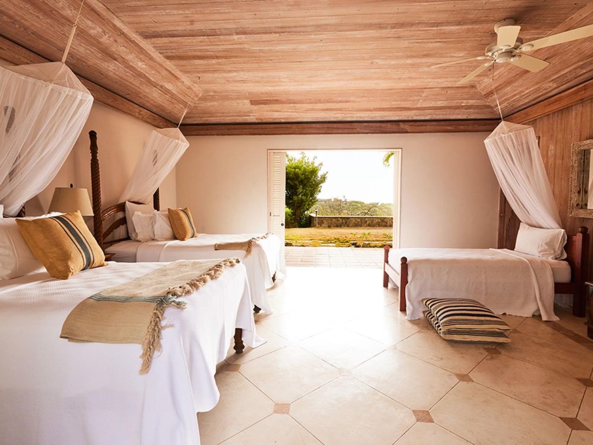 Bedroom 4 at Full Moon in Mustique