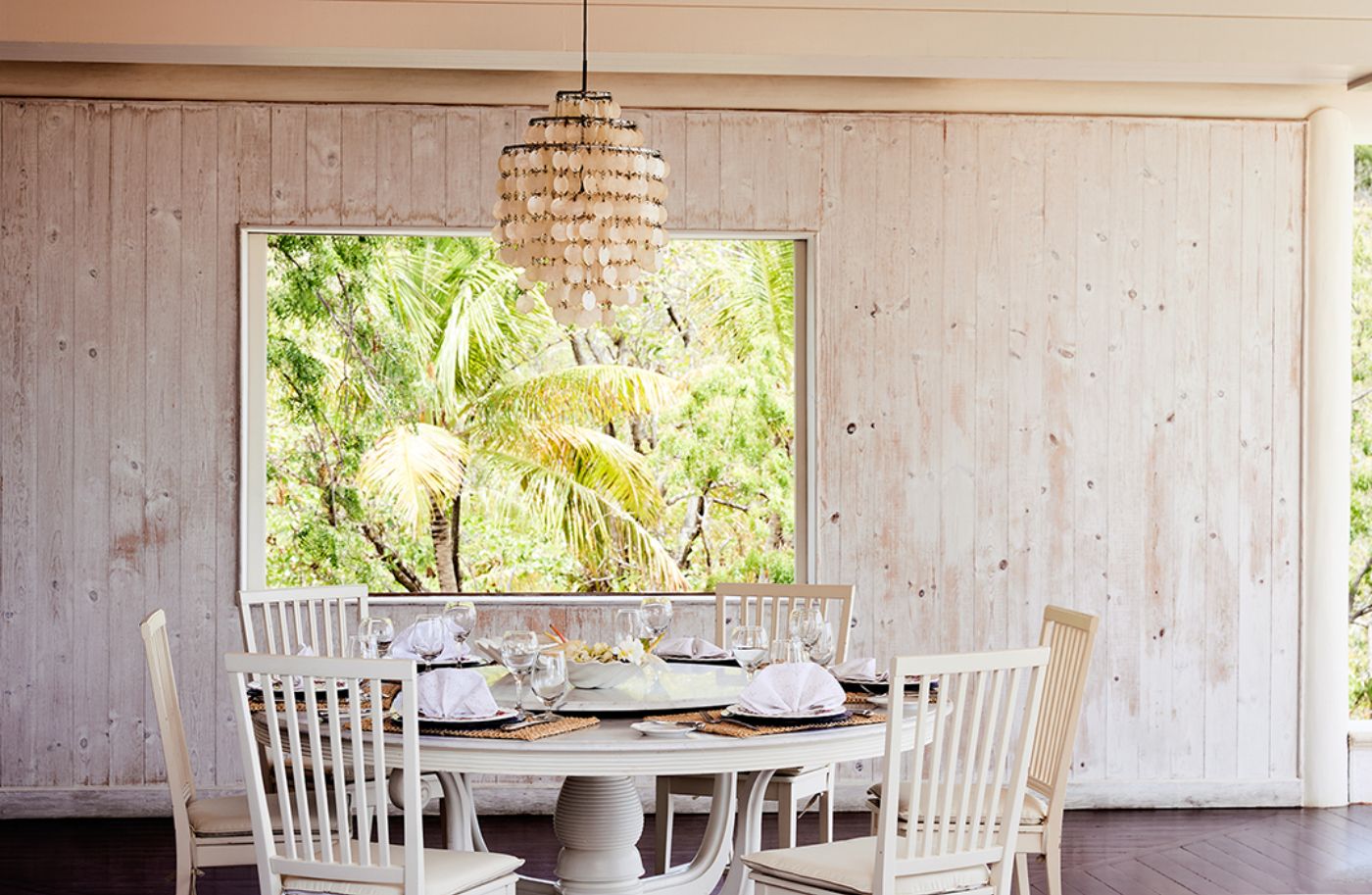 Dining Room at Full Moon in Mustique