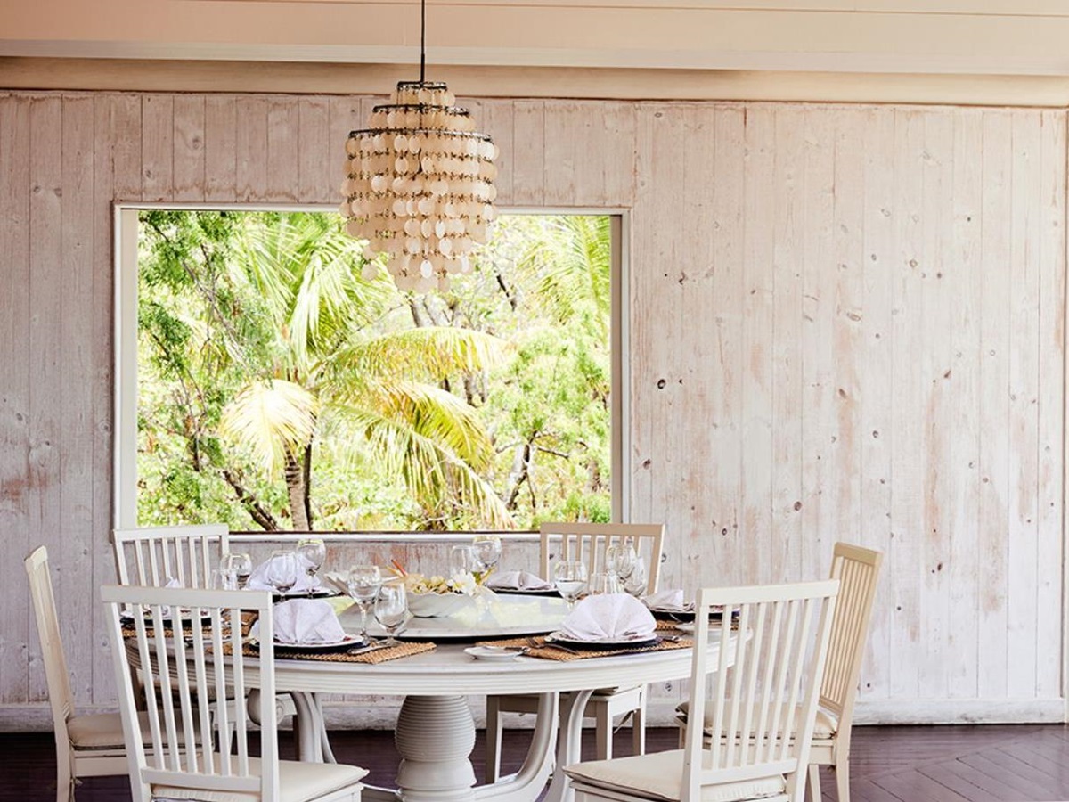Dining Room at Full Moon in Mustique