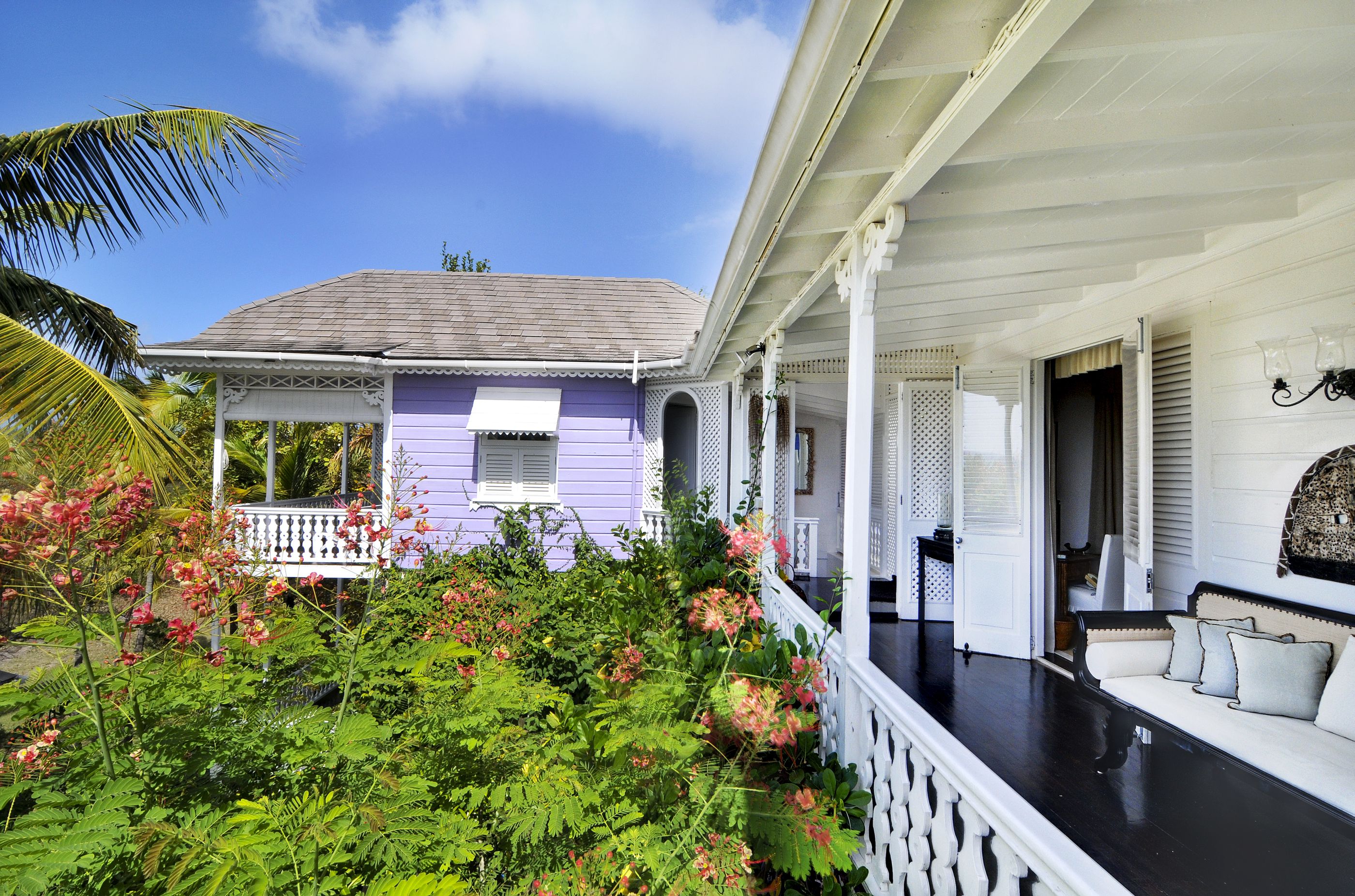 Balcony of Gingerbread, Mustique
