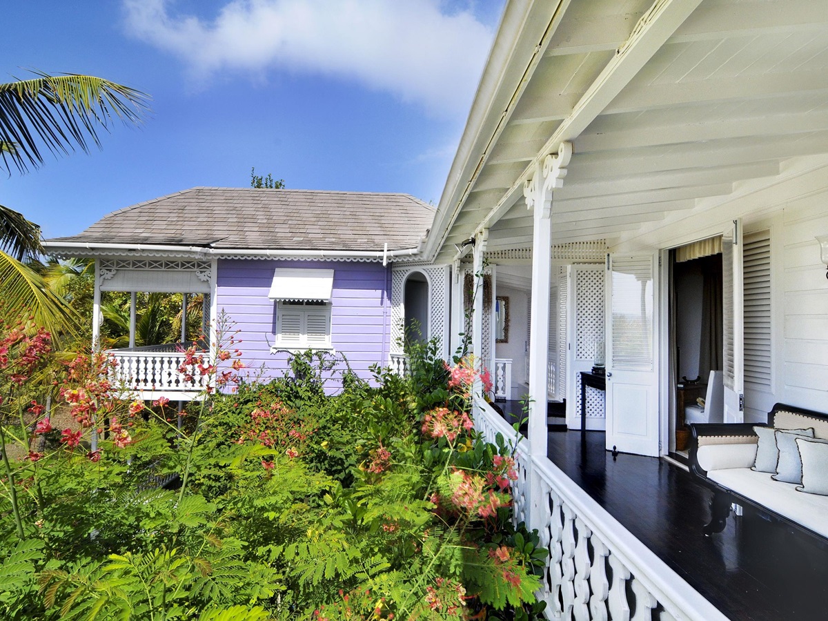 Balcony of Gingerbread, Mustique