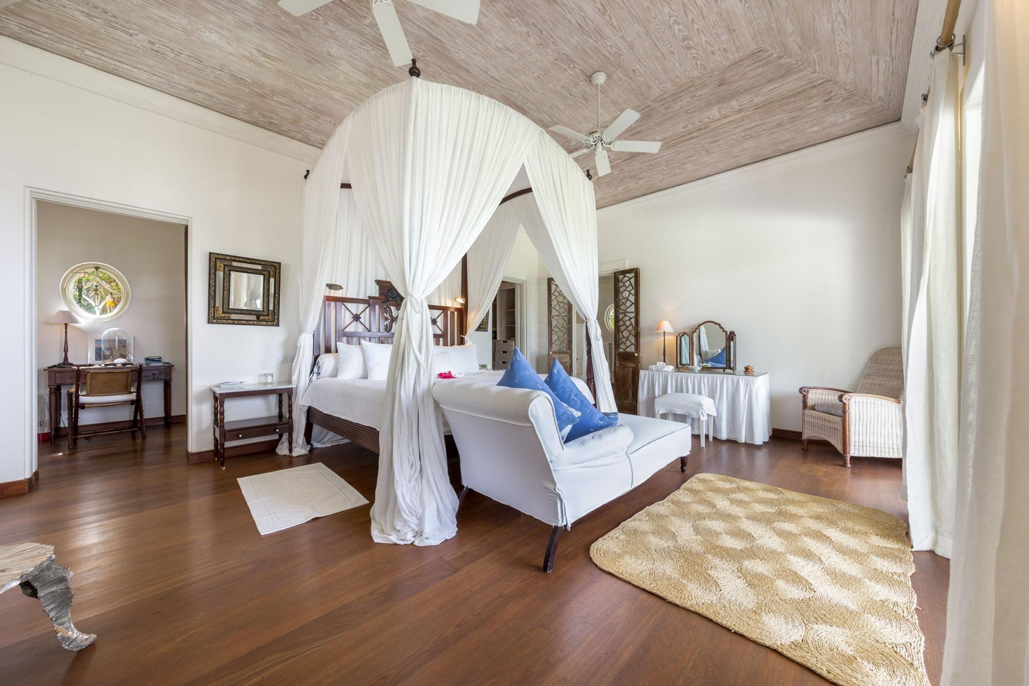 Double bedroom of Ilanga, Mustique