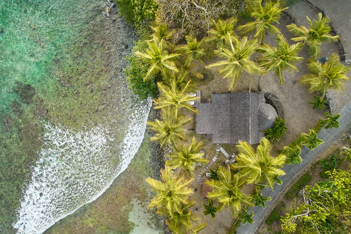 Aerial View of Messellia in Mustique