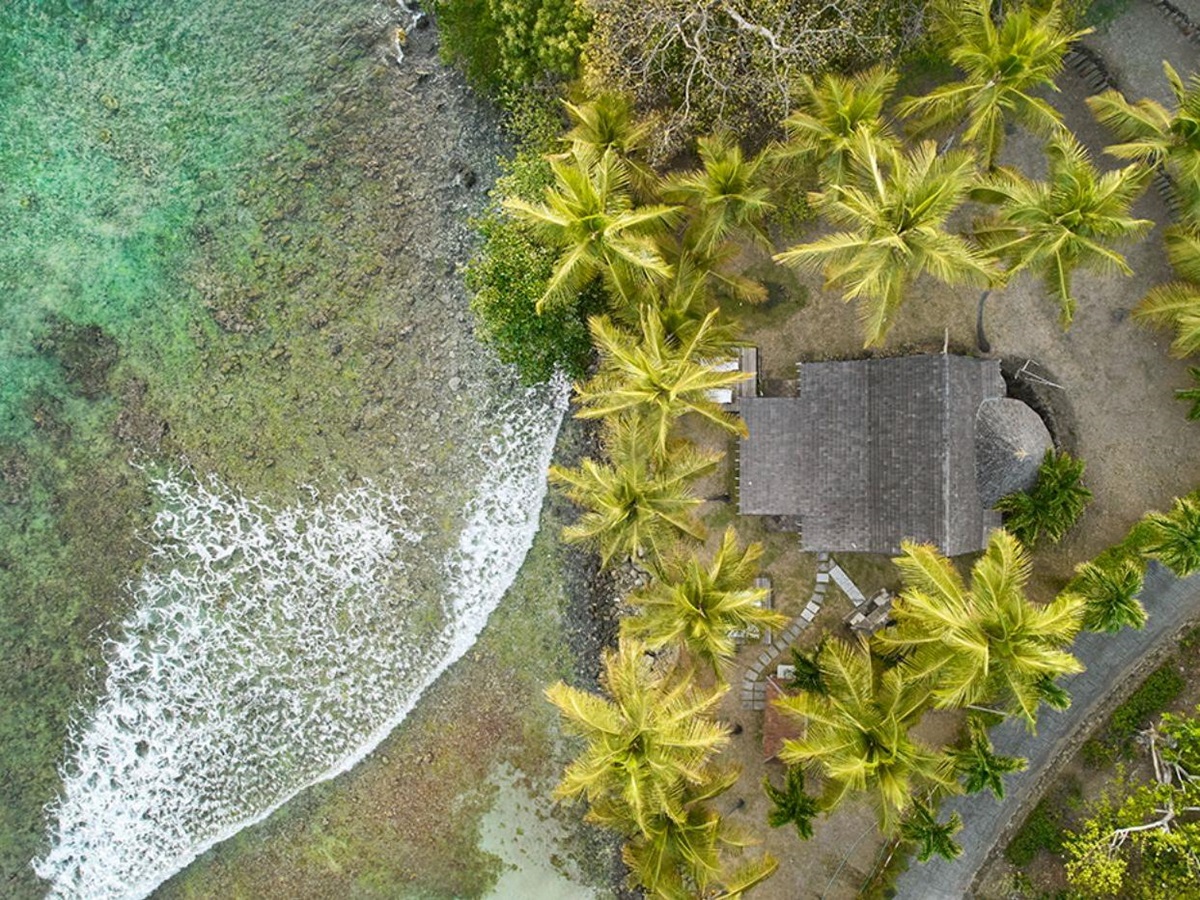Aerial View of Messellia in Mustique