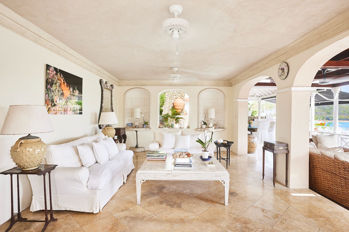 Living at Messellia in Mustique