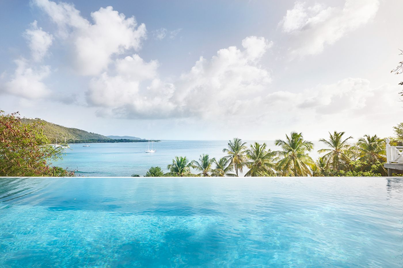 Pool View Messellia in Mustique