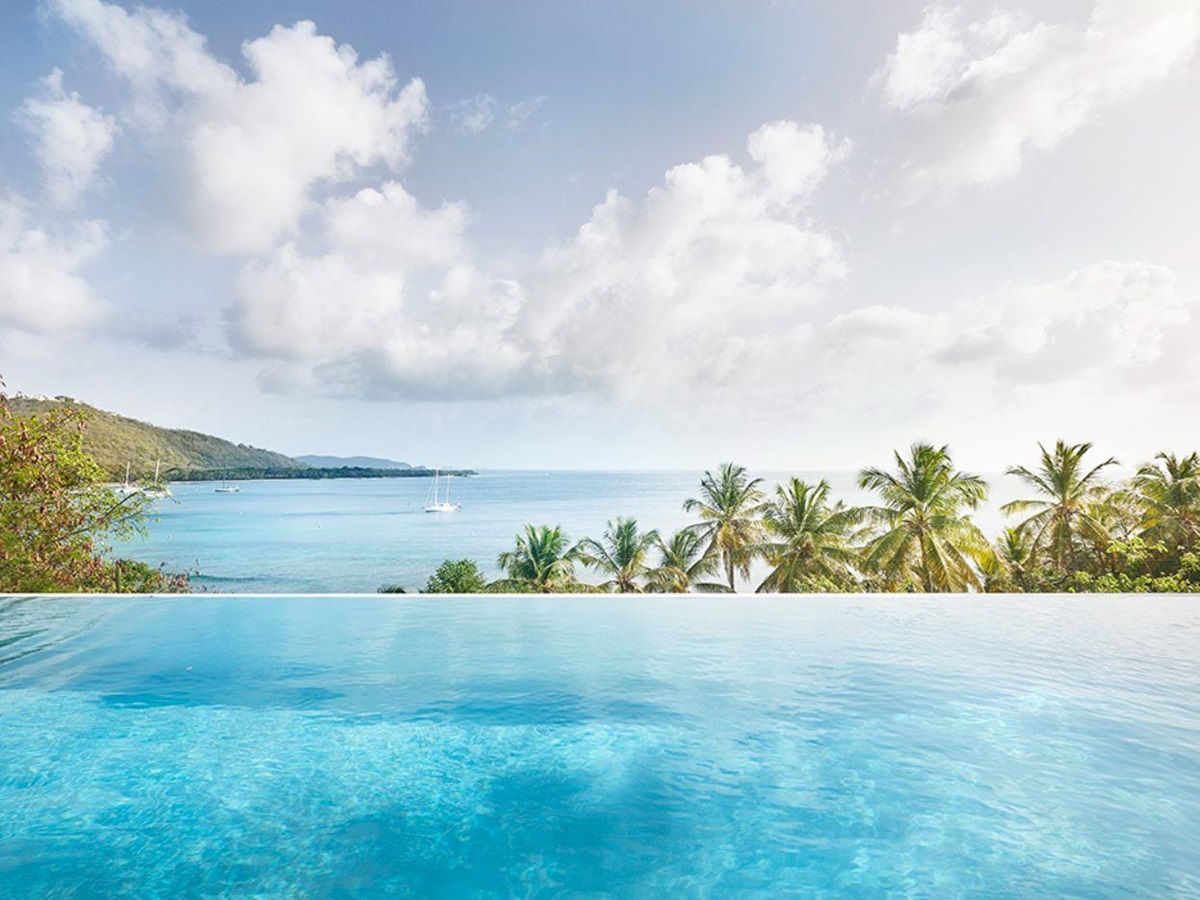 Pool View Messellia in Mustique