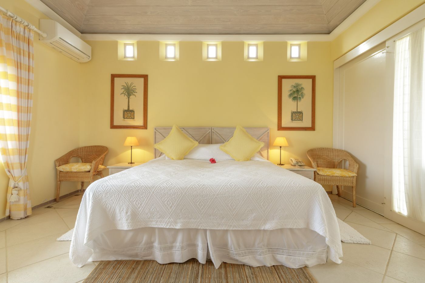 Bedroom 1 at Salanmander in Mustique 