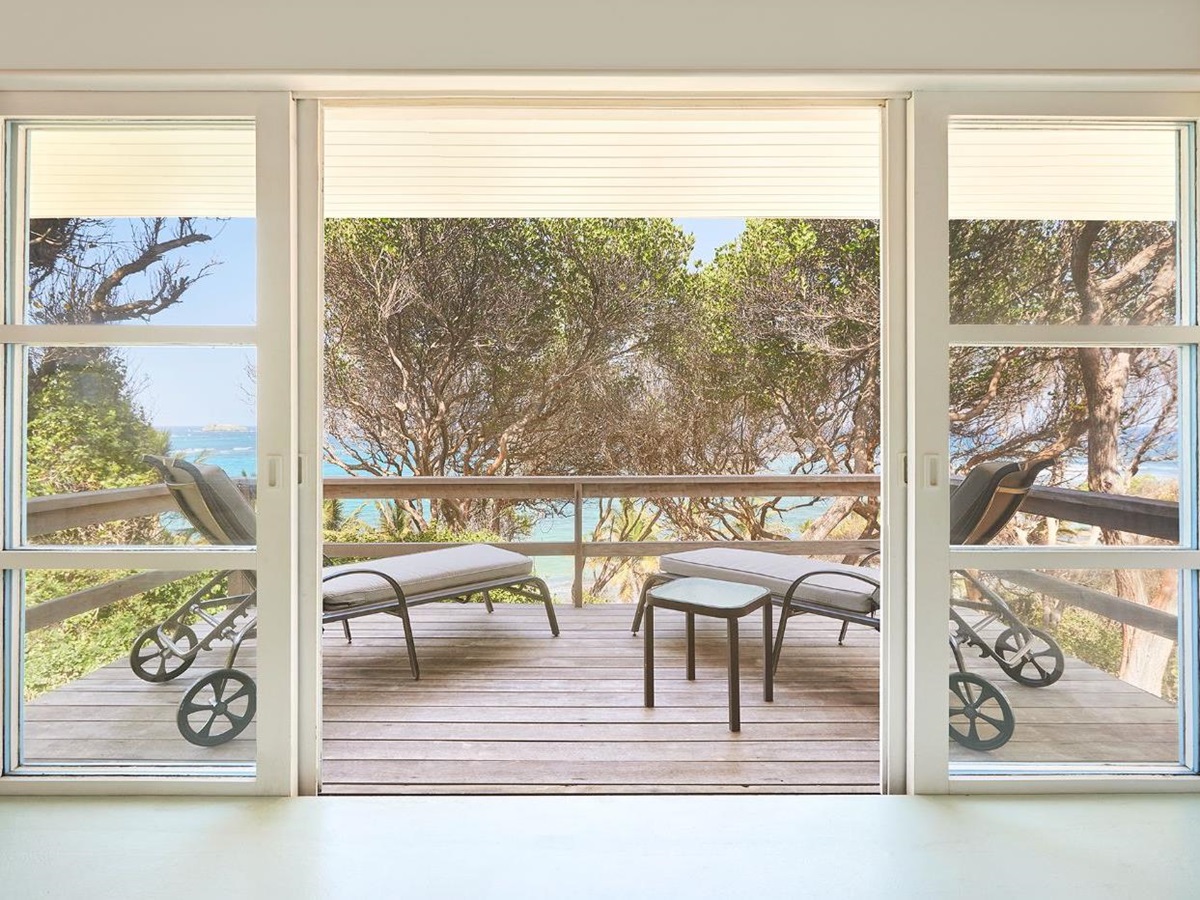 Balcony at Sapphire in Mustique