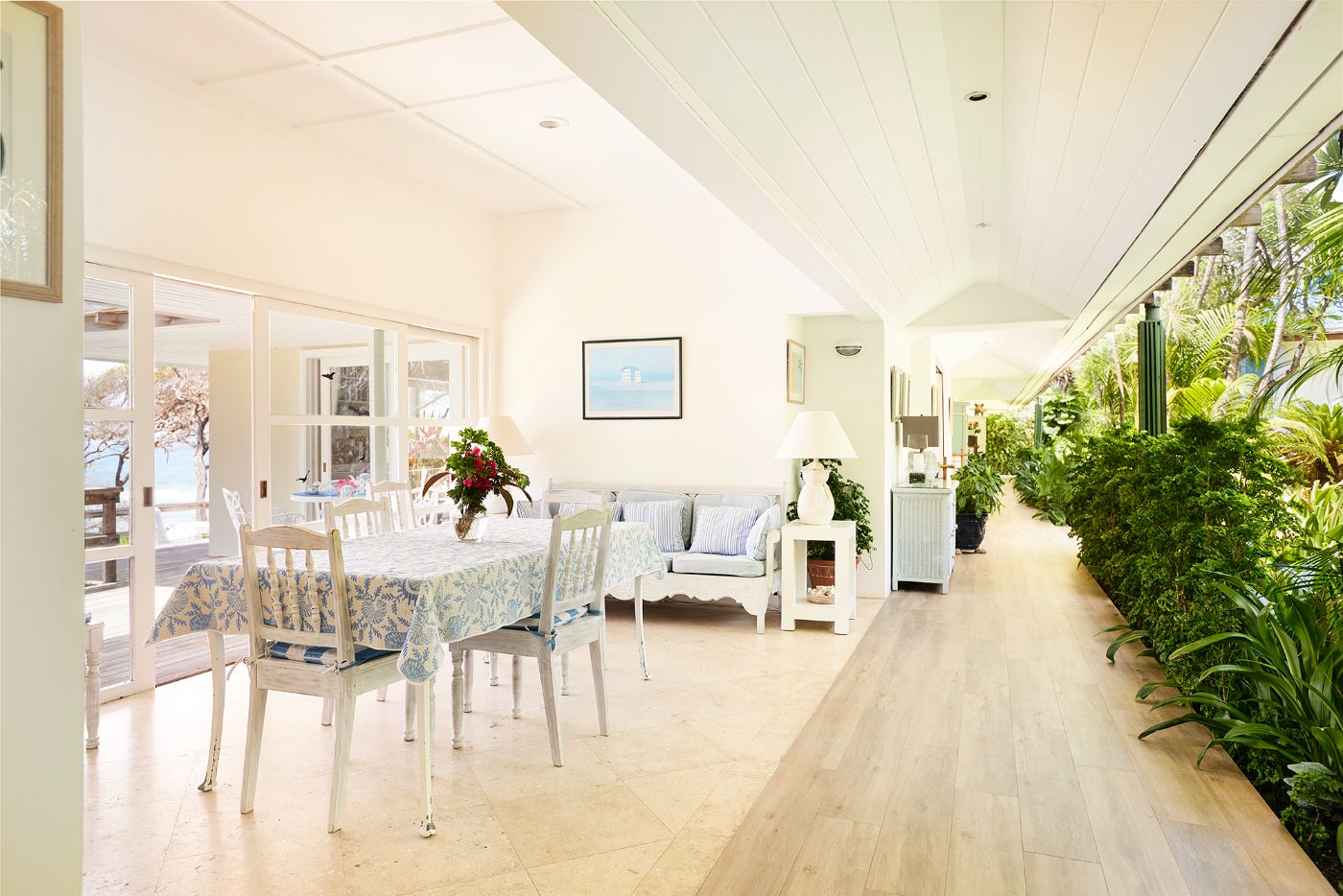 Dining at Sapphire in Mustique