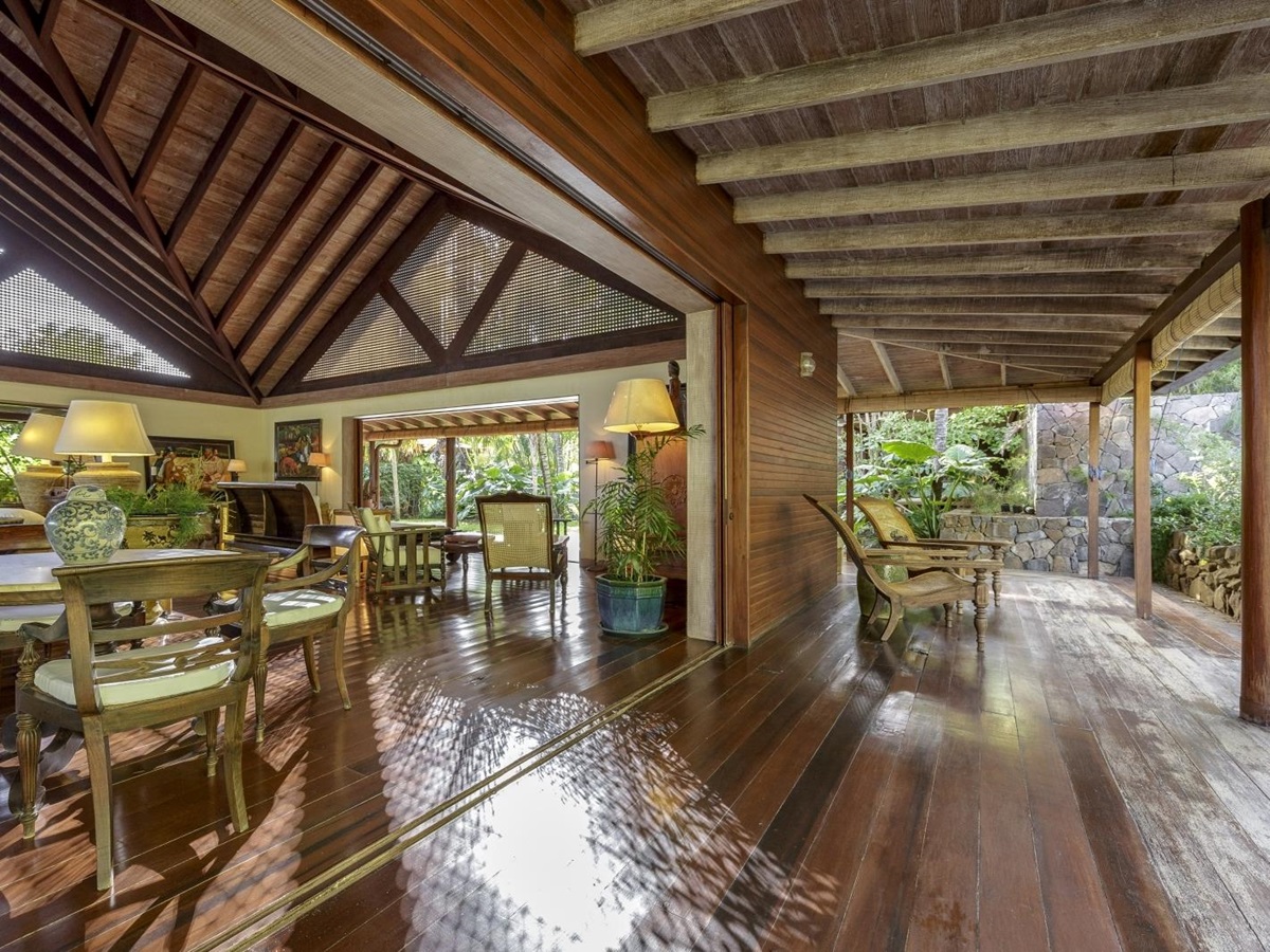 Open Plan Living Area at Serenissima in Mustique
