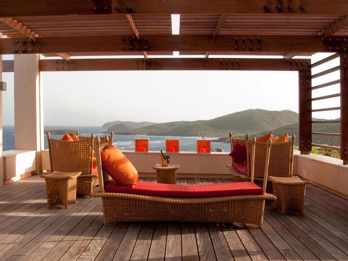 Terrace of Taliesin, Mustique