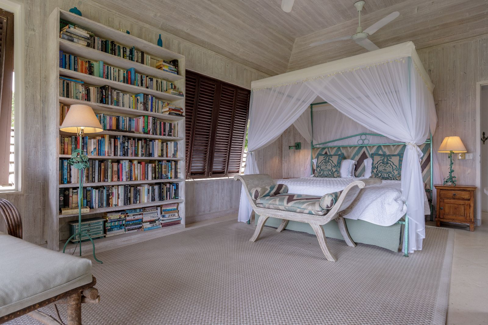 Bedroom 1 at Tetto Rosso in Mustique 