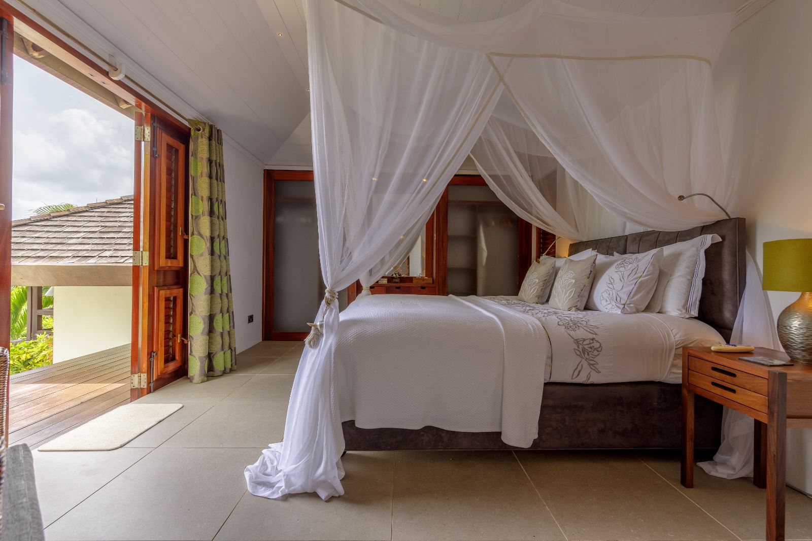 Bedroom 2 at Tetto Rosso in Mustique 