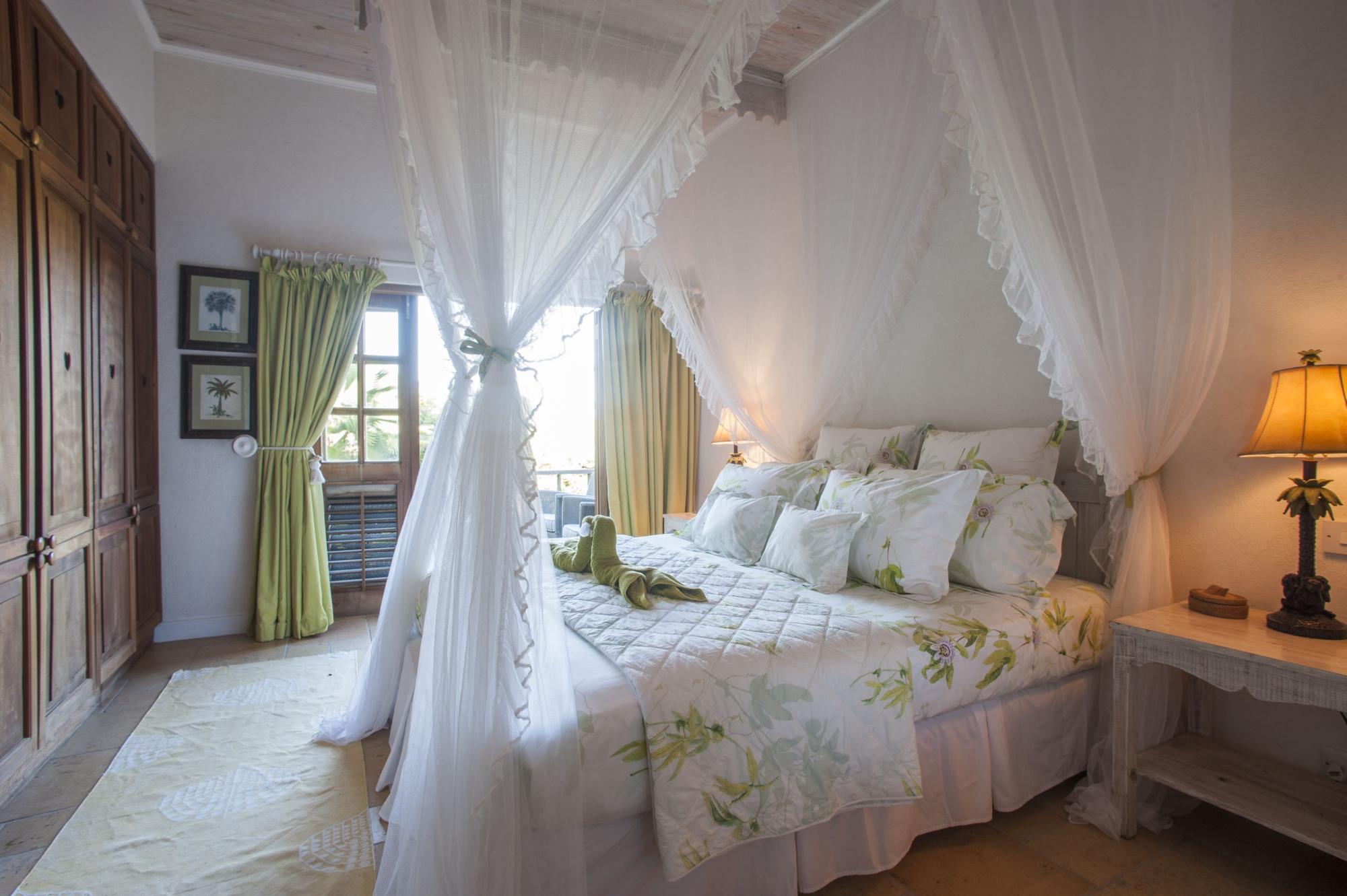 Double bedroom of Ti Soleil, Mustique