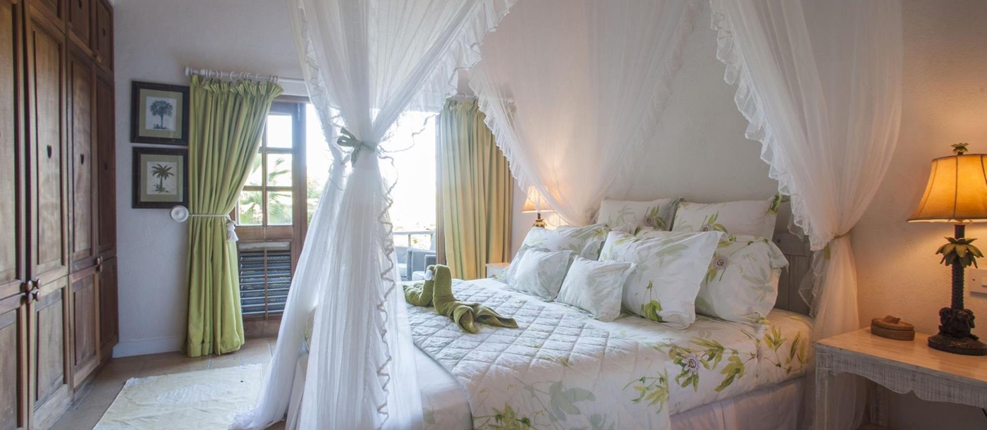 Double bedroom of Ti Soleil, Mustique