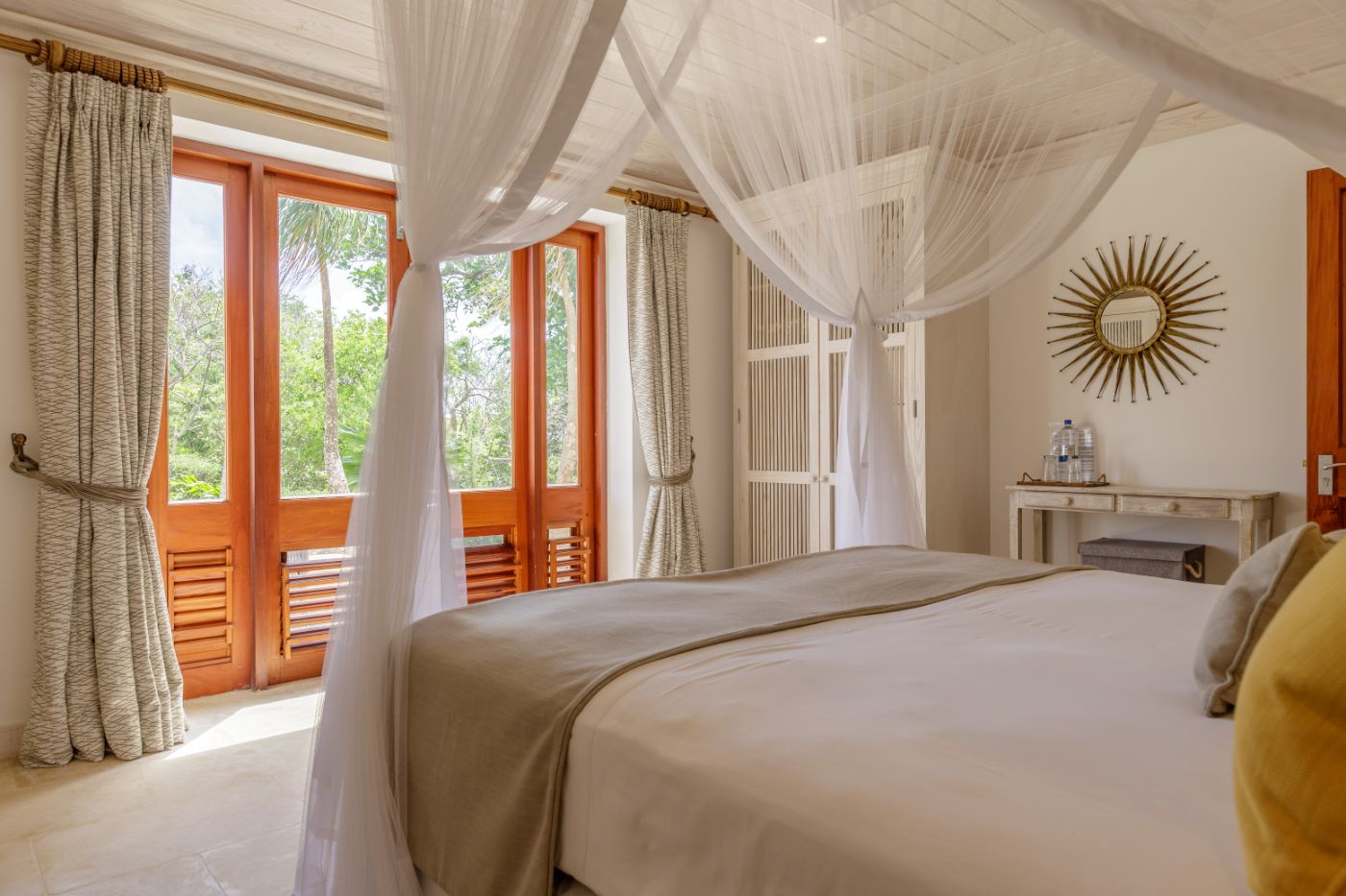 Bedroom 1 at Ti Soleil in Mustique