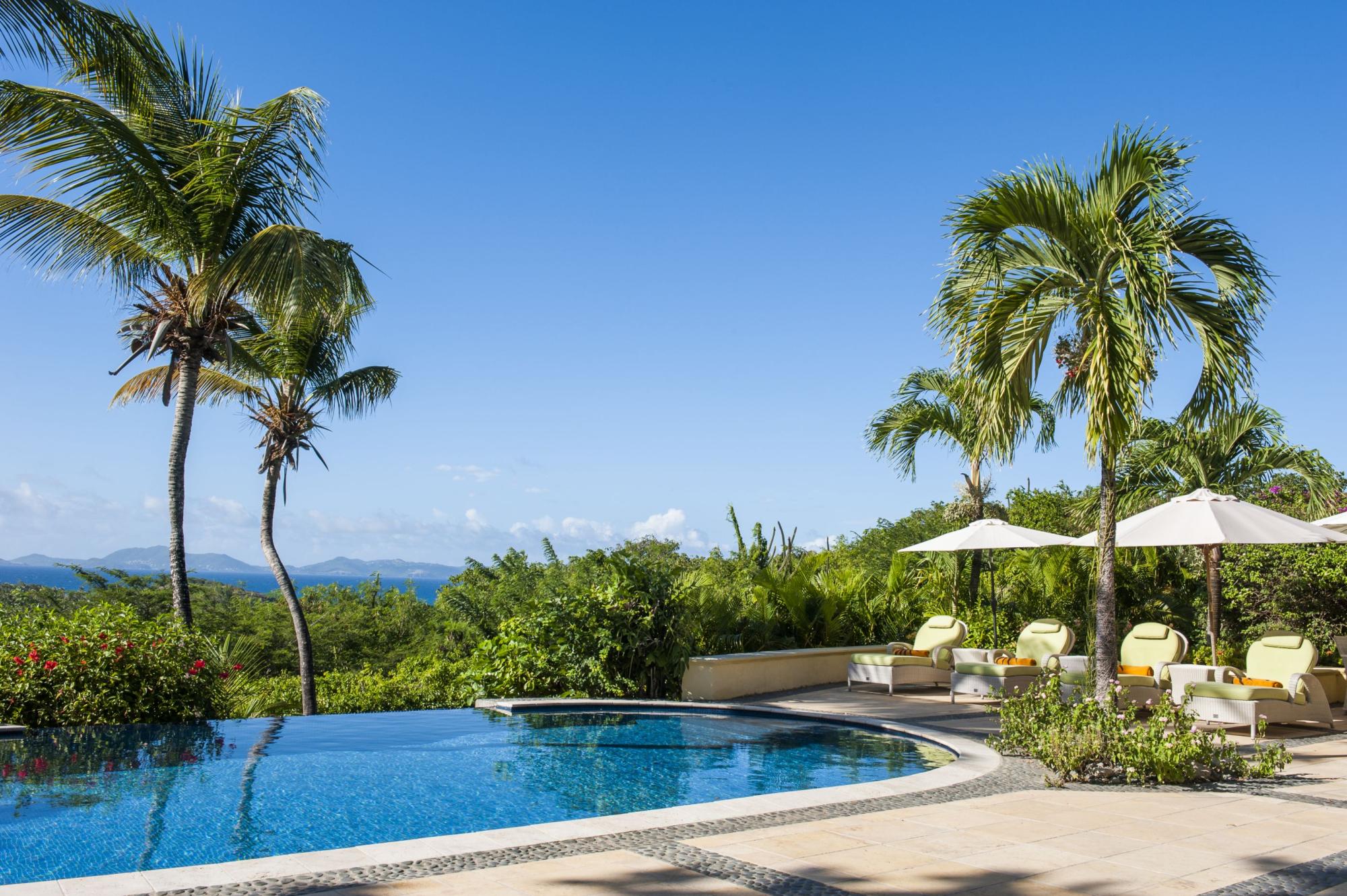 Swimming pool of Ti Soleil, Mustique