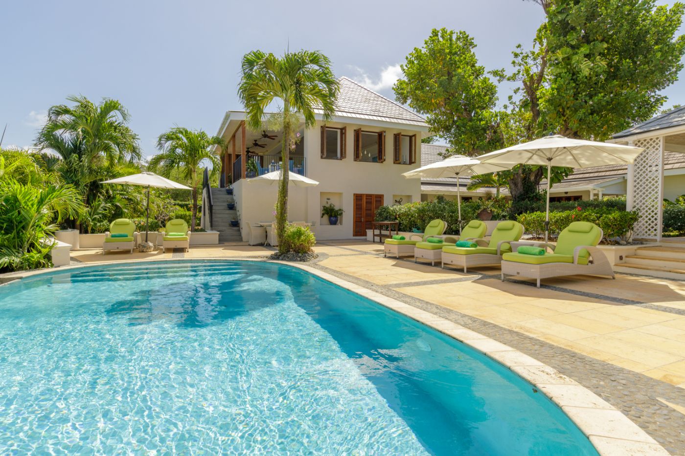 Swimming Pool at Ti Soleil in Mustique