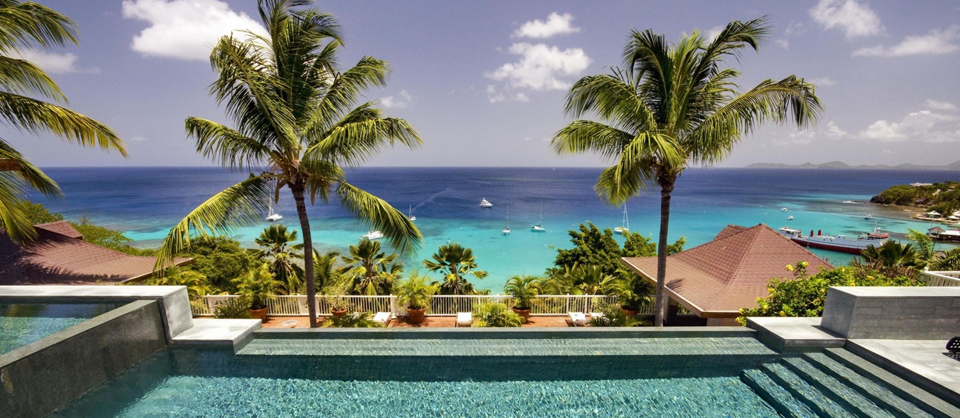 Swimming pool of Tortuga, Mustique