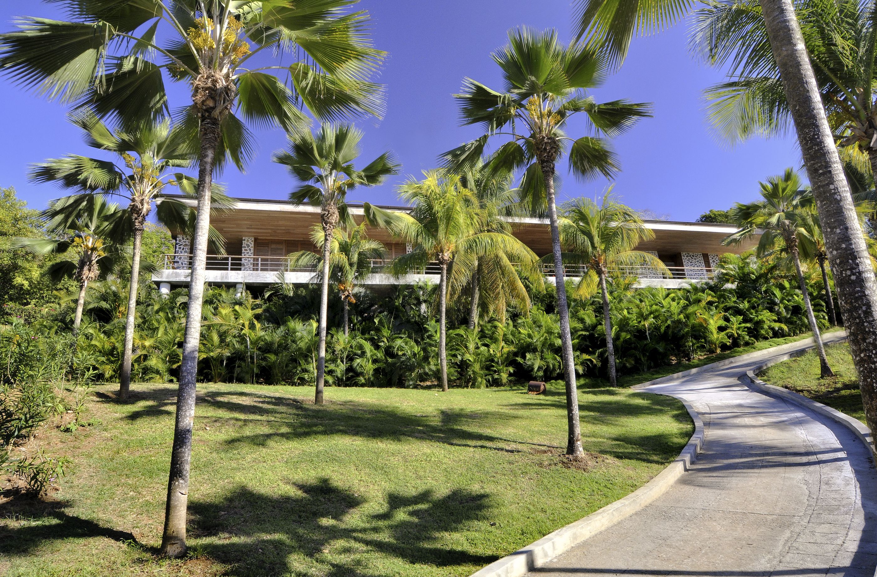 Driveway to Villa America, Mustique
