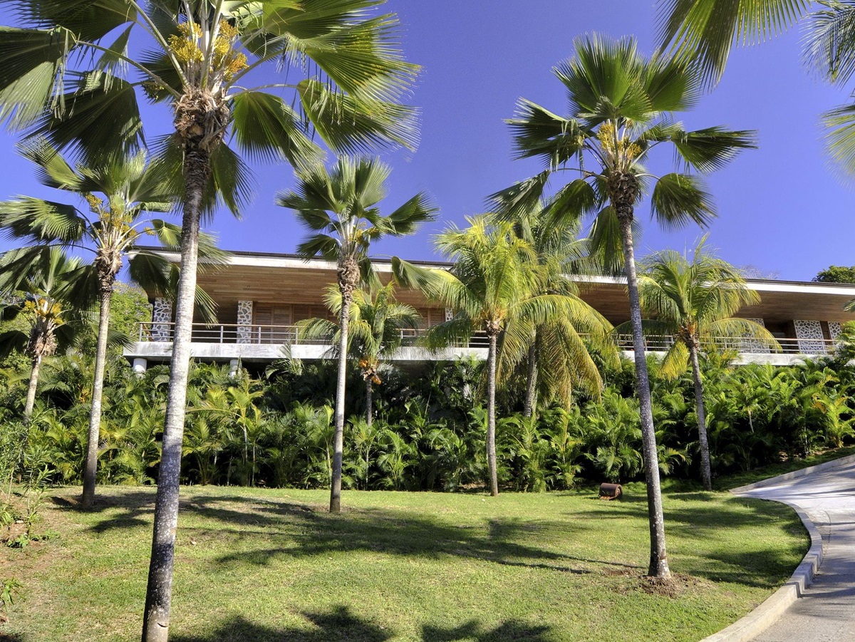 Driveway to Villa America, Mustique